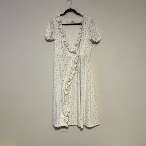 House of CB Floral Wrap Dress